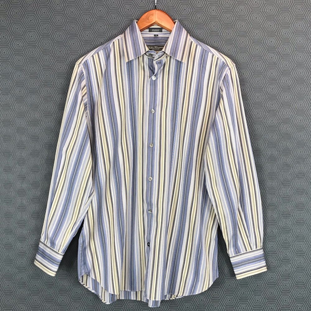 Salvatore Ferragamo Striped Shirt